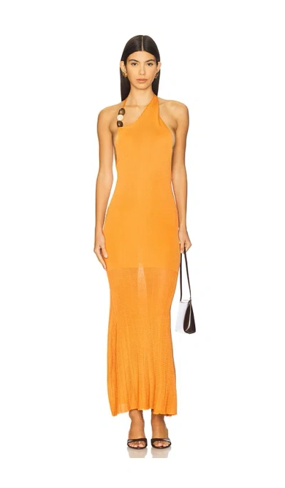 Azulu Liatris Dress In Brown