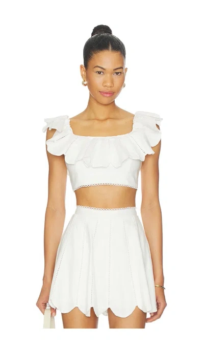 Azulu Nela Top In White