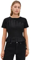 Azulu Norah Tee Black In Black