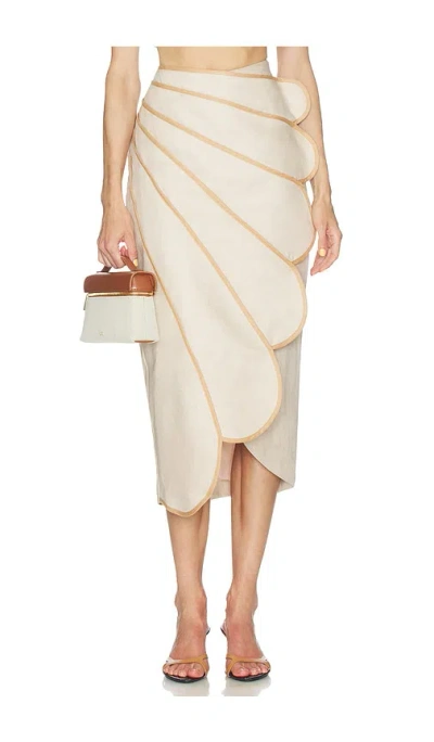 Azulu Sango Skirt In Neutral