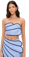 Azulu Sango Top Blue In Blue