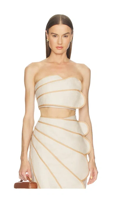 Azulu Sango Top In Brown