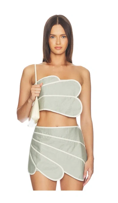 Azulu Sango Top In Green