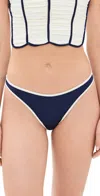 Azulu Tremezzo Bottoms Navy In Navy
