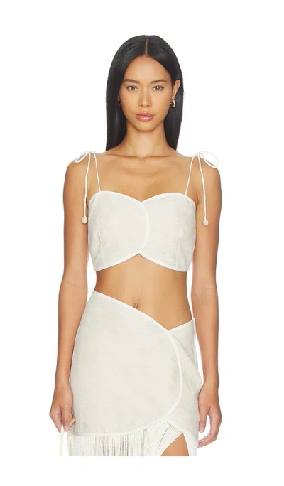 Azulu X Revolve Aveiro Top In White