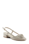 Azura By Spring Step Angelicish Slingback Pump In Gray