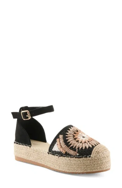Azura By Spring Step Endless Luv Espadrille Platform Sandal In Multi