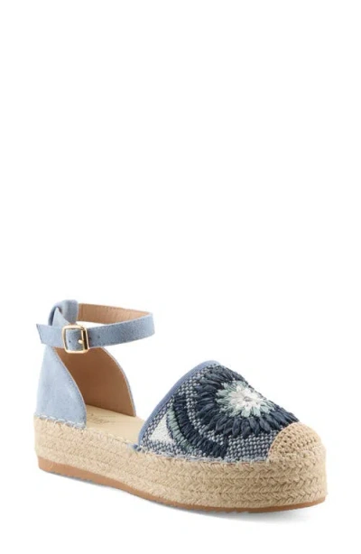 Azura By Spring Step Endless Luv Espadrille Platform Sandal In Multi