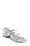 Azura By Spring Step Fancyful Slide Sandal In Silver