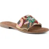 Azura By Spring Step Sugarplum Slide Sandal