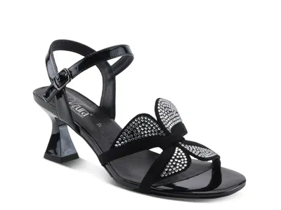 Azura Decorous Sandal In Black