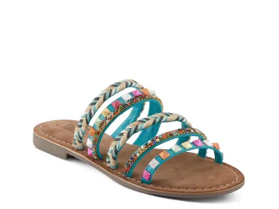Azura Intoxicate Sandal In Blue