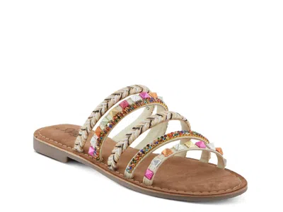 Azura Intoxicate Sandal In White