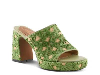 Azura Mustbeluv Platform Sandal In Multi