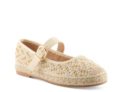 Azura Seaharbor Espadrille Flat In Neutral