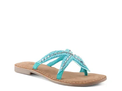 Azura Starry Sandal In Blue