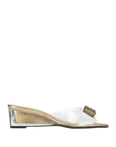 Azurée Cannes Woman Sandals Transparent Size 10 Plastic