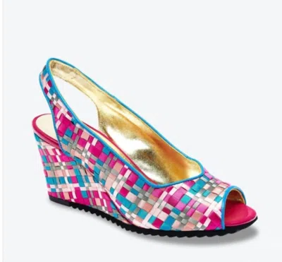 Azurée Cannes Women Fita Sandal In Pink Multi