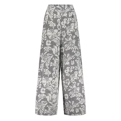 Azzalia Women's Fleuri Multi Flared Pants - Black
