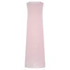 Azzalia Women's Pink / Purple Silk Inner Dress - Pink & Purple In Pink/purple