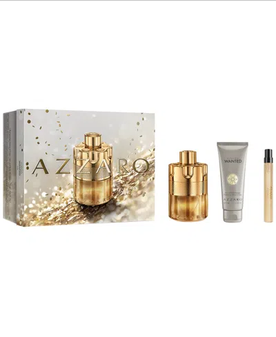 Azzaro 3-pc. The Most Wanted Eau De Parfum Intense Gift Set With Shampoo In Multi