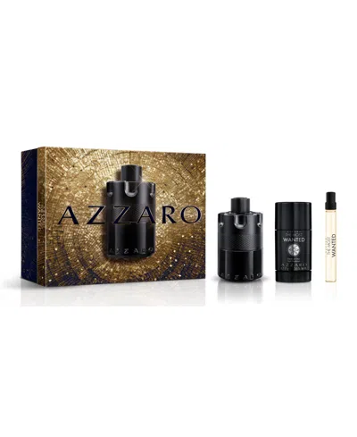 Azzaro 3-piece The Most Wanted Eau De Parfum Intense Gift Set In Multi