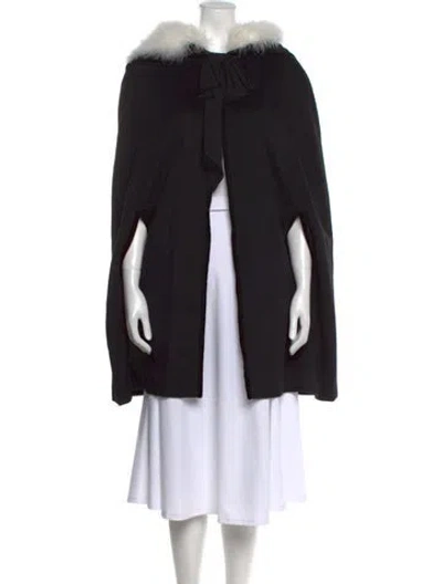 Pre-owned Azzaro Cashmere In Black