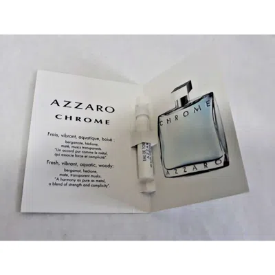 Azzaro Chrome /  Edp Spray 0.04 oz (1.2 Ml) (m) In Chrome / Green