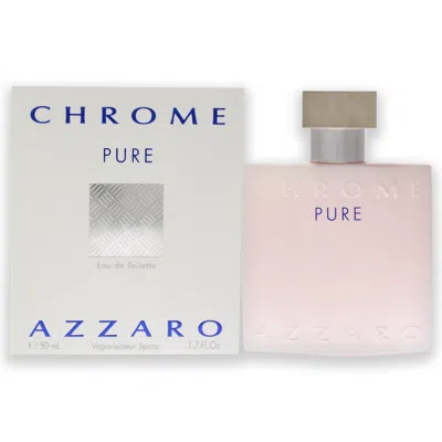 Azzaro Chrome Pure By  For Men - 1.7 oz Edt Spray In White