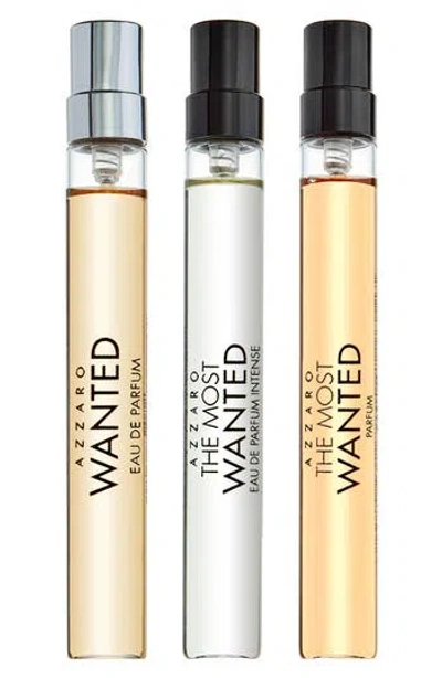 Azzaro Fragrance Trio Set In Transparent