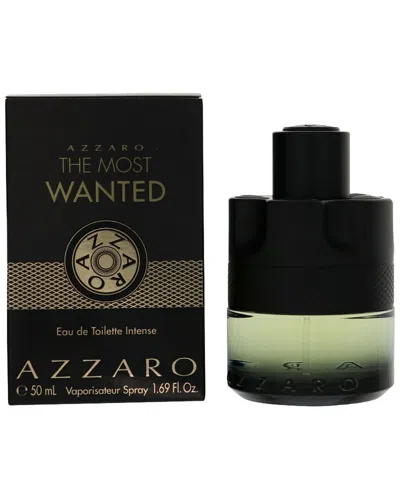 Azzaro Men's 1.69oz  The Most Wanted Intense Eau De Parfum Spray In Transparent