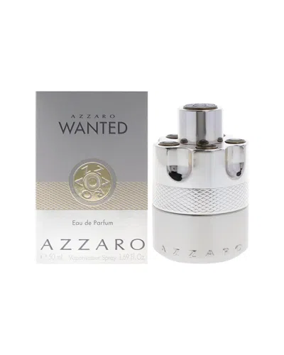 Azzaro Men's 1.69oz Wanted Edp Spray In Transparent
