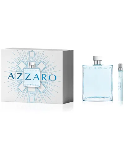 Azzaro Men's 2-pc. Chrome Eau De Toilette Gift Set In White