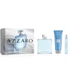 Azzaro Men's 3-pc. Chrome Eau De Toilette Gift Set
