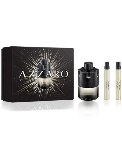 Azzaro Men's 3-pc. The Most Wanted Eau De Toilette Intense Gift Set In No Color