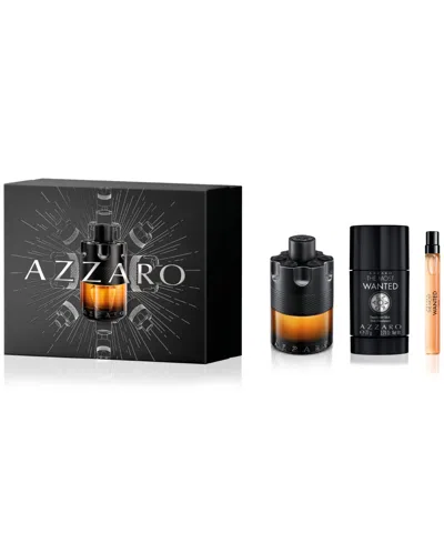 Azzaro Men's 3-pc. The Most Wanted Parfum Gift Set In White