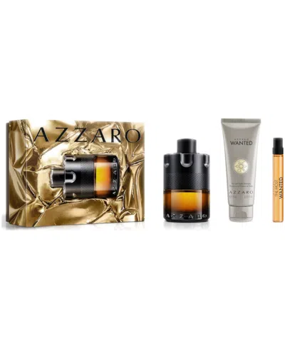 Azzaro Men's 3-pc. The Most Wanted Parfum Set In Transparent