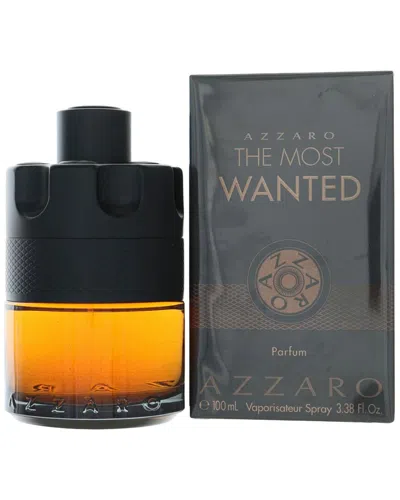 Azzaro Men's 3.38oz  Most Wanted Parfum Spray In Transparent
