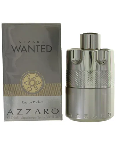 Azzaro Men's 3.38oz  Wanted Eau De Parfum Spray In Gray