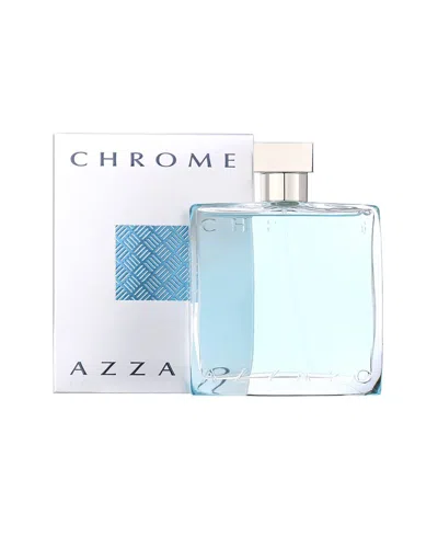 Azzaro Men's 3.4oz Chrome Edt Spray In Transparent