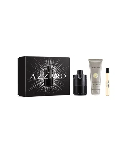 Azzaro Men's 3.4oz The Most Wanted 3pc Set