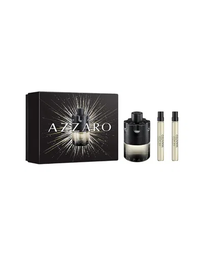 Azzaro Men's 3.4oz The Most Wanted 3pc Set