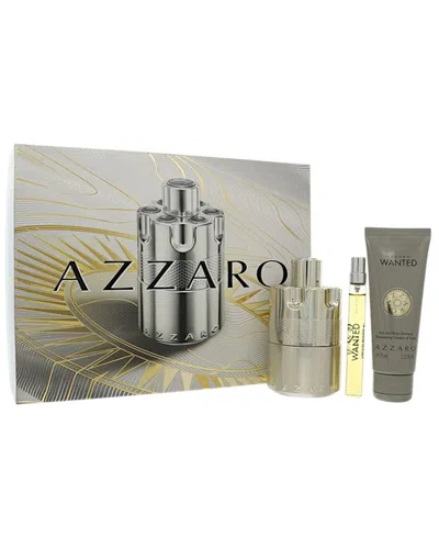 Azzaro Men's 3pc Wanted Gift Set In Multi