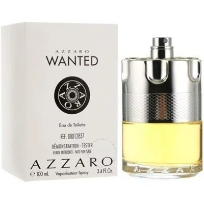 Azzaro Men's  Wanted Edt 3.4 oz (tester) Fragrances 3351500002740 In N/a