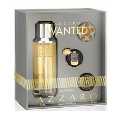 Azzaro Men's  Wanted Gift Set Fragrances 3351500015627 In N/a