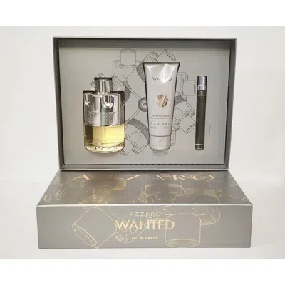 Azzaro Men's  Wanted Gift Set Fragrances 3614273952194 In N/a
