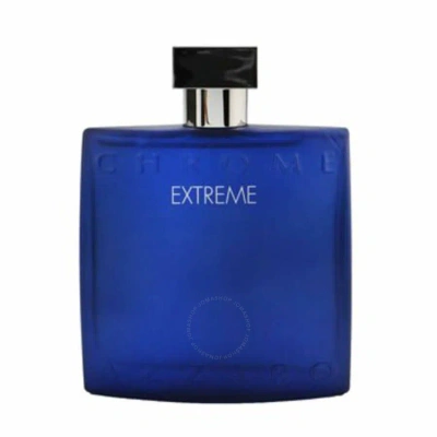 Azzaro Men's Chrome Extreme Edp Spray 3.4 oz (100 Ml) In Chrome / Green