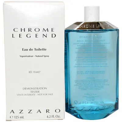 Azzaro Men's Chrome Legend Edt Spray 4.2 oz (tester) Fragrances 000001476035