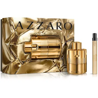 Azzaro Men's Forever Wanted Elixir 2pcs Gift Set Fragrances 3614274668452 In Yellow