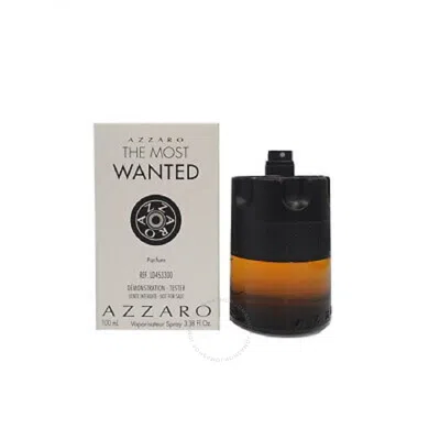 Azzaro Men's The Most Wanted Parfume Spray 3.4 oz (tester) Fragrances 3614273647991 In White